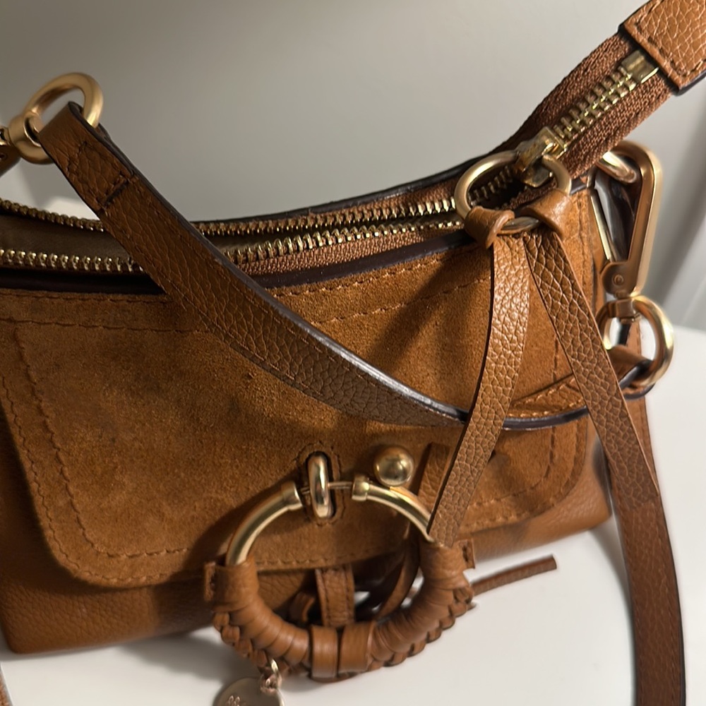 Chloé Mini Bag in Tan and Camel with Gold Hardware - Picture 5 of 9